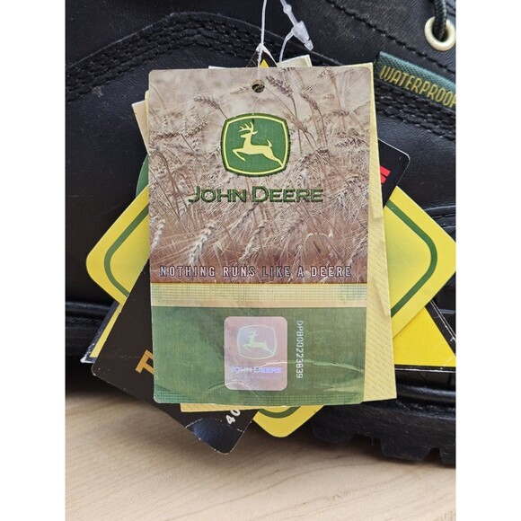 NEW John Deere 13 WIDE Men’s MINER Boots Insulated Steel Toe WORK Waterproof 13W main image 12